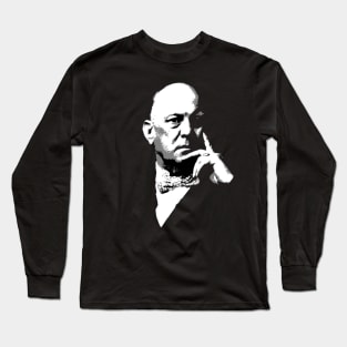 Aleister Crowley Thinker Thelema Occult Occultist Magick OTO Long Sleeve T-Shirt